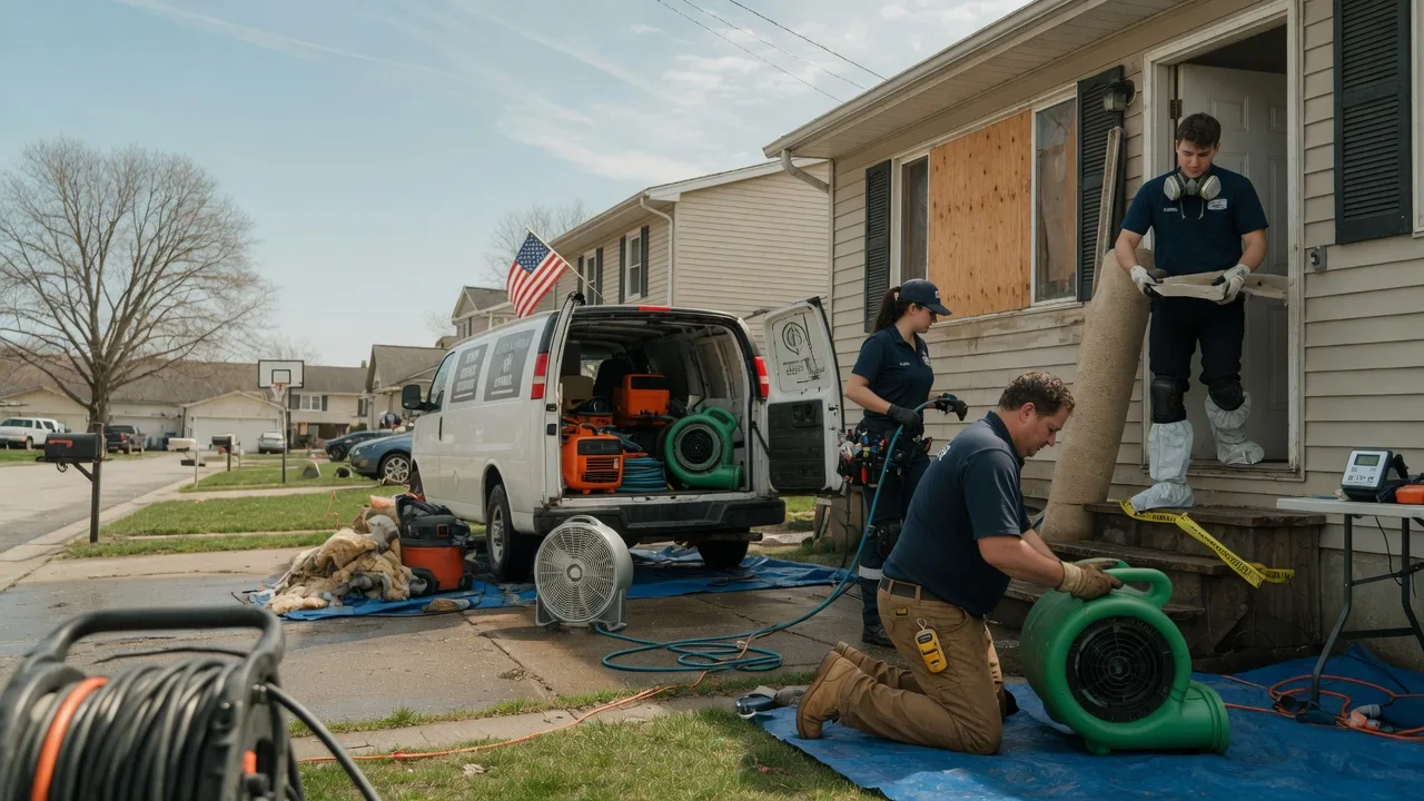 Water Damage Restoration in Maroa, IL near me